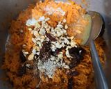A picture of step 2 of Carrot Halwa.