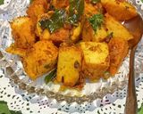 A picture of step 4 of Leftover Idli Fry.