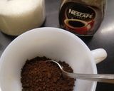 A picture of step 1 of Hand beaten coffee.