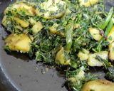 मेथी आलू (Methi aloo recipe in hindi) रेसिपी चरण 3 फोटो