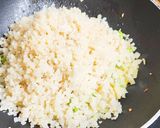 A picture of step 7 of Cauliflower Fried Rice.