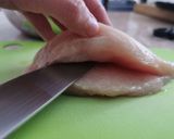 Sajtkrémes csirkemell recept fázis 2 fotója