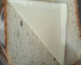 A picture of step 3 of Mayo Cheese sandich.