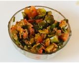 લીલી ડુંગળી & રીંગણનું શાક(Lili dungli-ringan nu shak recipe in Gujarati) રેસીપી સ્ટેપ6ફોટો