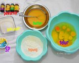 Foto langkah ke 1 dari resep Rainbow Cake.