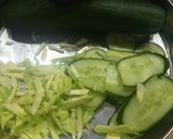 A picture of step 4 of Zinger wraps.