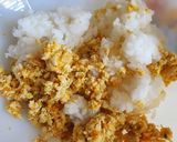 Gambar langkah 2 resipi Bola² nasi + ayam for baby 8month+.
