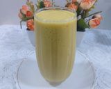 A picture of step 2 of Mango smoothie.