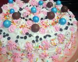 صورة لخطوة 4 من وصفة تورته فانيليا 🎂🍰