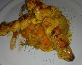 Foto del paso 1 de la receta: Pichos de pollo al Moruno Amarillo.(andaluz)