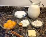 Foto del paso 1 de la receta: Tarta de manzana con crema pastelera al aroma de anís estrellado sin gluten, sin lactosa