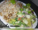 Shinkafa da wake da saladmatakin girki3 hoto