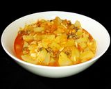 Foto langkah ke 4 dari resep Tumis Pedas Labu Air Rencah Kerang (Tumis Pedas Labu Manis Rencah Kerang).