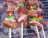A picture of step 3 of Liver kebab.