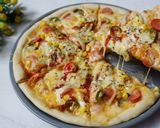 Foto langkah ke 6 dari resep Pizza homemade.