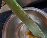 A picture of step 2 of Aloevera juice.