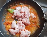 Foto langkah ke 3 dari resep Ayam Rica diet tanpa minyak (210 kkal/porsi).