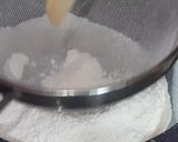 A picture of step 1 of Moist Dark Chocolate Cake.