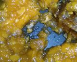 A picture of step 5 of Cornflour ka Halwa.