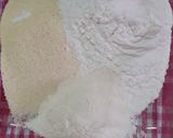 A picture of step 1 of Rava Dosa.