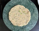 A picture of step 1 of Rajgira Masala Paratha.