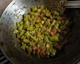 A picture of step 3 of Curd chilli.