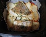 Foto del paso 7 de la receta: Fogonero sobre papas panaderas en freidora de aire