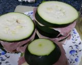 Foto del paso 4 de la receta Calabacin con j.york y queso rebozados en pan rallado