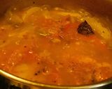 A picture of step 5 of Black beans kootu.