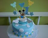 Foto del paso 11 de la receta: Torta de mickey bebé de 1 año