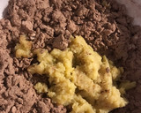 Foto del paso 2 de la receta: Keke marmoleado de chocolate y plátano 🍌