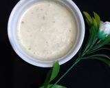 A picture of step 3 of Hari chutney.