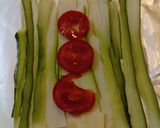 Alufóliában sült cukkinis csirkemell recept fázis 1 fotója