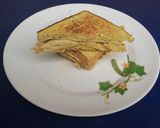 A picture of step 7 of Bread Omelette (Egg Sandwich).