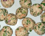 A picture of step 3 of Paneer Balls.