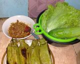 Foto langkah ke 3 dari resep Pepes ayam bakar.