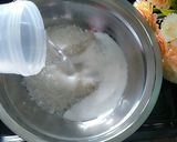 Foto langkah ke 3 dari resep Bolu kukus matcha latte.