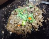 A picture of step 7 of Street Style Tawa Kaleji.