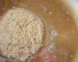 A picture of step 1 of Jaggery Malpua.