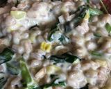 A picture of step 6 of Wild garlic spelt risotto.