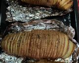 Foto del paso 4 de la receta: Costillar de cerdo al horno con papas acordeón