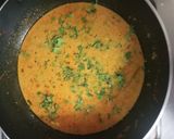 A picture of step 6 of Green peas masala.