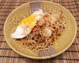 รูปขั้นตอนการทำที่ 3 ของ ยากิโซบะกุ้ง ไข่ดาว