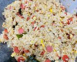 Foto langkah ke 6 dari resep Nasi Goreng Telor Mata Sapi.