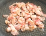 Foto del paso 2 de la receta: Tagliatelli con bechamel de mostaza y bacon