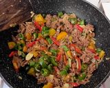 Foto langkah ke 3 dari resep Slice beef Cabai ijo.