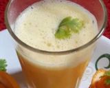 A picture of step 3 of Orange juice.