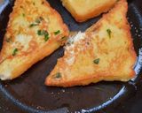 A picture of step 3 of Spicy Toast.