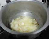 A picture of step 1 of Beef Pulao.