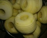 A picture of step 1 of Polish Apple Pie my way.